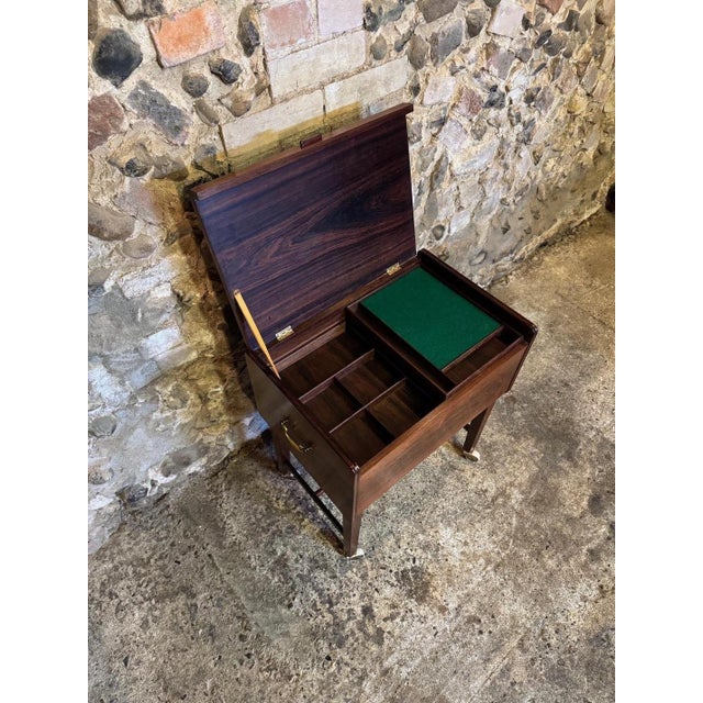 Vintage Danish Sewing Table, 1950s For Sale - Image 17 of 18