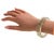 Plastic John Galliano Clear Acrylic Resin Bracelet Bangle with Newspaper Inclusions For Sale - Image 7 of 17