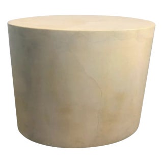 1980s Freeform Aldo Tura Egg Side Table For Sale