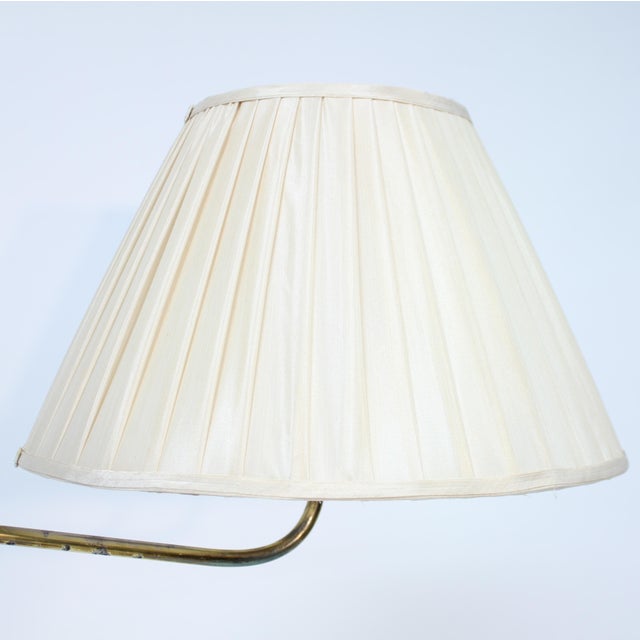 Brass Floor Lamp by Bertil Brisborg for Nordiska Kompaniet, 1940s For Sale - Image 6 of 13