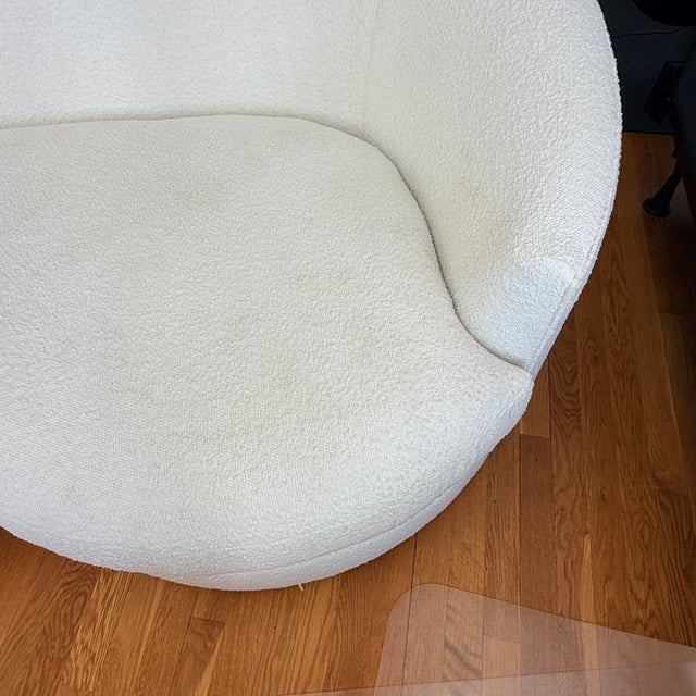 Textile Mitchell Gold White Giselle Sofa For Sale - Image 7 of 8