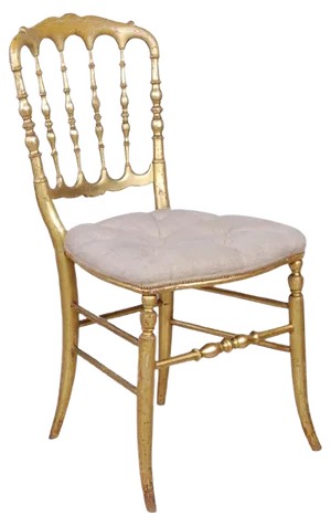 Golden Chiavari Chair, Early 1900s