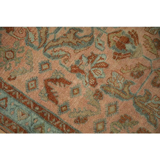 Textile 1930s Vintage Persian Lilihan Floral Arabesque Wool Rug For Sale - Image 7 of 11