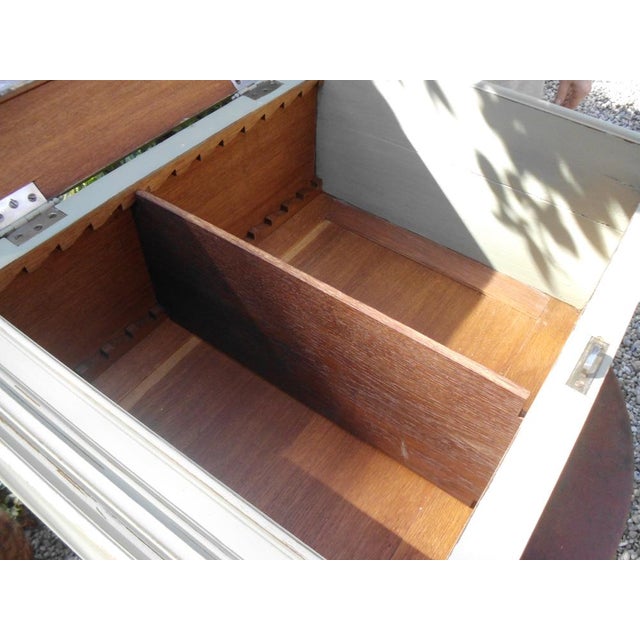 Antique Oak Wall Cabinet Ballin, Purveyor to the Court, Munich, 1890s For Sale - Image 11 of 18