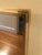 Transitional Modern Acrylic and Gold Wall/Vanity Mirror For Sale - Image 3 of 9