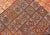 Mid 20th Century Vintage Moroccan Rug in Autumn Colors, Red, Pumpkin, Orange and Light Green For Sale - Image 5 of 11