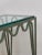 Green Méandre' Verdigris and Glass Nightstands by Design Frères - a Pair For Sale - Image 8 of 10