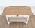Gustavian (Swedish) 19th Century Swedish Painted Pine Cutting Table with Drawer For Sale - Image 3 of 8