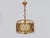 Rattan Pendant Light in the style of Louis Sognot, 1950s For Sale - Image 3 of 11