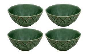 Bordallo Pinheiro Woods Cereal Bowls, Set of 4