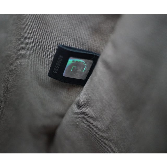 Fendi Zucchino Canvas and Brown Leather Tote Bag – Archival 2006 Edition For Sale - Image 14 of 15