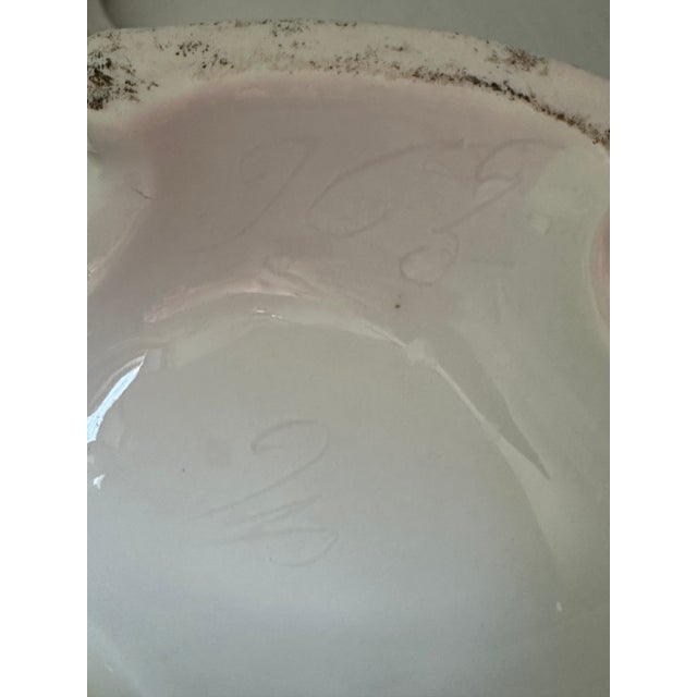 Beautiful pair of Vieux (Old) Paris porcelain bridal vases, richly decorated in white glaze with elaborate gilding and...