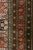 Hand-Knotted Vintage Persian Qum Rug in Red and Beige-Brown Floral Pattern For Sale - Image 4 of 5