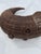 This listing is for an oversized, brown wicker Horn of plenty cornucopia basket for a seasonal tabletop. A rare size and...