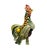 Vintage Italian Majolica Vegetable Rooster Colorful Art Pottery For Sale In Atlanta - Image 6 of 8