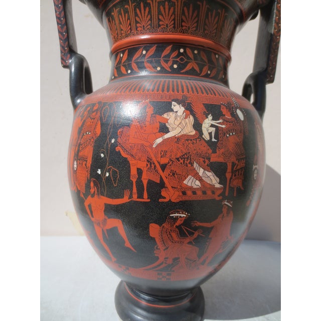 Late 20th Century Pronomos Krater Theater Greek Pottery Ceramic Greece For Sale - Image 5 of 17