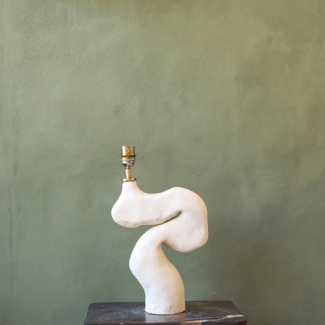 Contemporary Olive Tree Handmade Ceramic Lamp by Ingrid Vermulst For Sale - Image 3 of 6