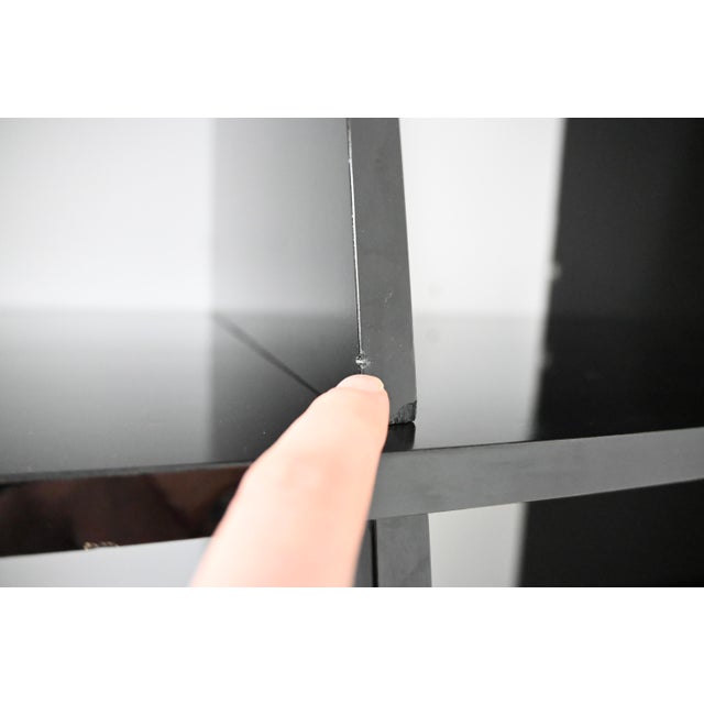 Black Tyco Wall Unit attributed to Manfredo Massironi for Nikol International, 1970s For Sale - Image 8 of 10