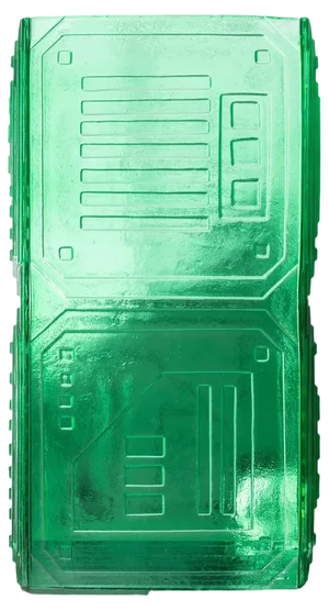 Analogic Sci-Fi Green Vase by Mut Design