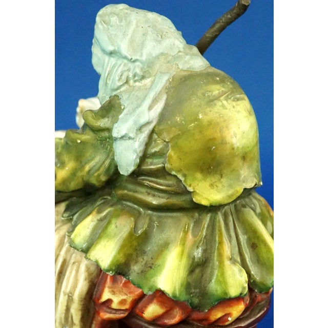 18th Century Porcelain Sculpture of a Beggar by Real Casa Ferdinandea Naples, Ginori Doccia, Italy For Sale - Image 18 of 18