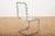 Children's Chair with Galvanized Tubular Steel Frame and White-Painted Wooden Slats, 1930s For Sale - Image 12 of 12