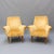 Set of Mid-Century Modern Italian Armchairs in Golden Velvet, 1950s For Sale - Image 12 of 12