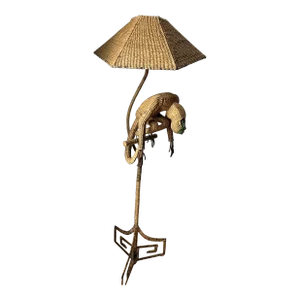 1970 Mario Lopez Torres Monkey Floor Lamp
