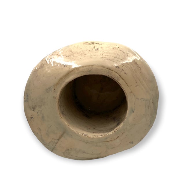 Large White Ceramic Top Hat Sculpture, France, 1950s For Sale - Image 11 of 18