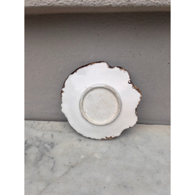 Continental Majolica Dish Leaf, Circa 1890 For Sale - Image 4 of 4