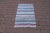 1980s Hand-Knotted Kilim With Stripe Patterns For Sale - Image 10 of 10