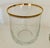 1970s Vintage Gold Rimmed Old Fashioned Glasses - Set of 4 For Sale - Image 5 of 6