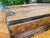 Antique French Wood Iron and Hide Chest For Sale - Image 6 of 15