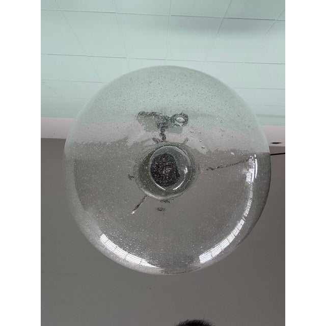 Italian Hanging Lamp with Murano Sphere Lampshade, 1960s For Sale - Image 16 of 18