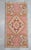 Pink 1970s Entryway Rug, Bath Mat, Kitchen Decor, Small Rug, Turkish Rug, Doormat 1'6" X 3'1" For Sale - Image 8 of 12