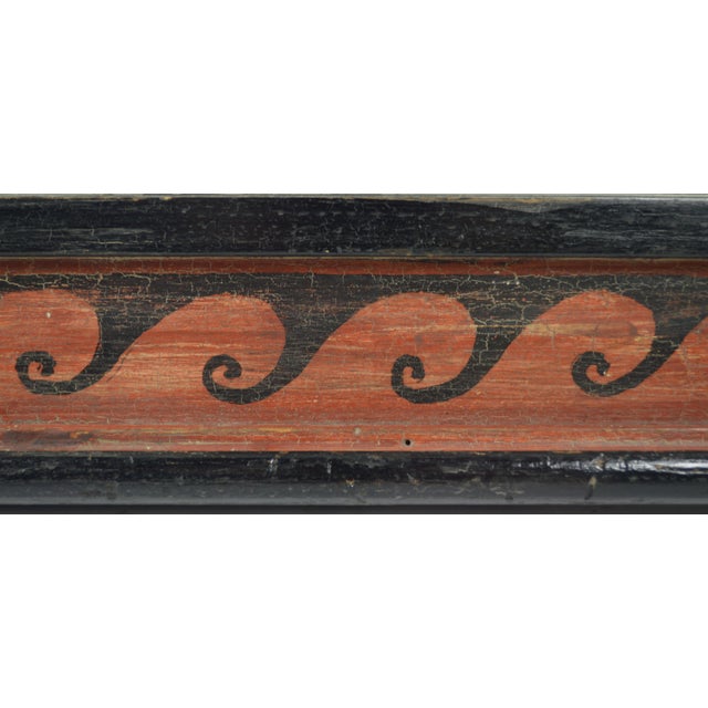 American House of Heydenryk Hand Painted Amphora Mirror For Sale - Image 3 of 6