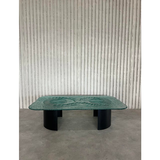 Glass & Steel Coffee Table from Heinz Lilienthal, Germany, 1970s For Sale - Image 3 of 13