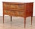 Antique French Parquetry Commode in the Neoclassic Manner featuring two drawers on elegantly tapered legs