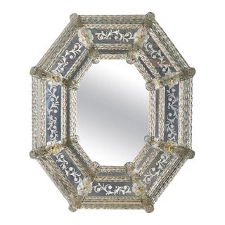 Italian Venetian Mirror, Circa 1930s For Sale