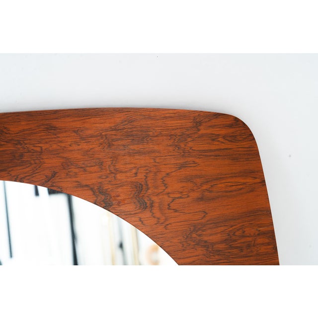 1960s Danish Teak Mirror, 1960s For Sale - Image 5 of 9