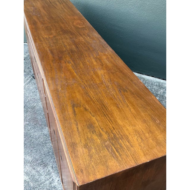 Sienna Vintage Drexel Brass Pull Dresser For Sale - Image 8 of 12