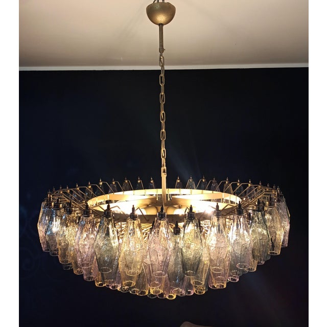 Murano Glass Chandelier in 185 Multicolored Glasses, 1990s For Sale - Image 12 of 18