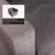 Suitcase Lounge Chair in Grey Lilac Suede and Chrome from Minotti For Sale - Image 10 of 17