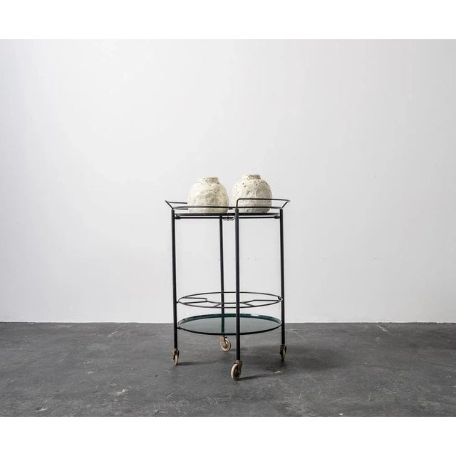 Vintage Serving Cart from Carrellino Laurids Lønborg, 1960s For Sale - Image 4 of 7