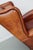 Vintage Dutch Cognac Wingback Leather Club Chair For Sale - Image 5 of 18