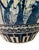 Vintage Large Cobalt Blue Chinese Porcelain Vase For Sale - Image 9 of 12