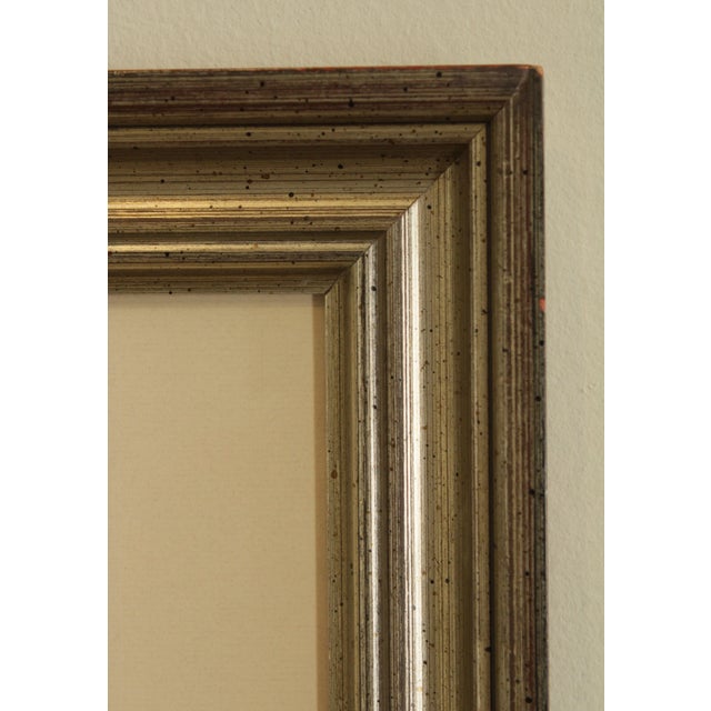 P. Buckley Moss Large Frame Signed Lithograph Winter Scene with Geese For Sale In Philadelphia - Image 6 of 13