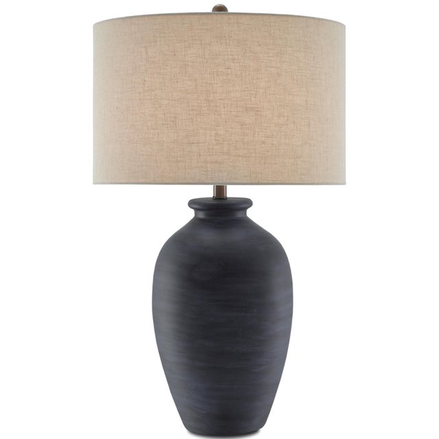 2020s Currey & Company Cyanic Table Lamp For Sale - Image 5 of 5