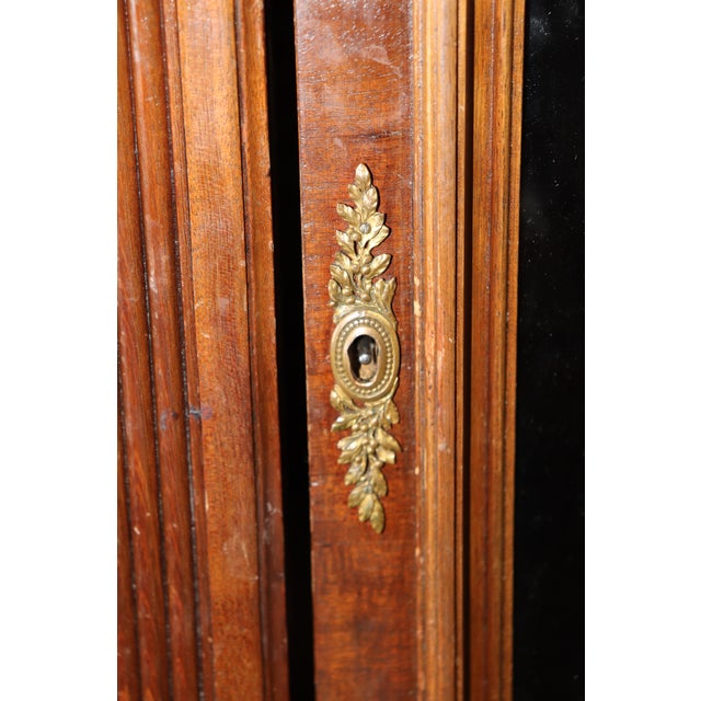 Attributed to Francoise Linke Locks Signed Divivier Paris Louis XVI Armoire For Sale - Image 16 of 18
