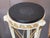 Cream Pair of 20th Century Northern European Parcel-Gilt Pedestals With Marble Tops For Sale - Image 8 of 10