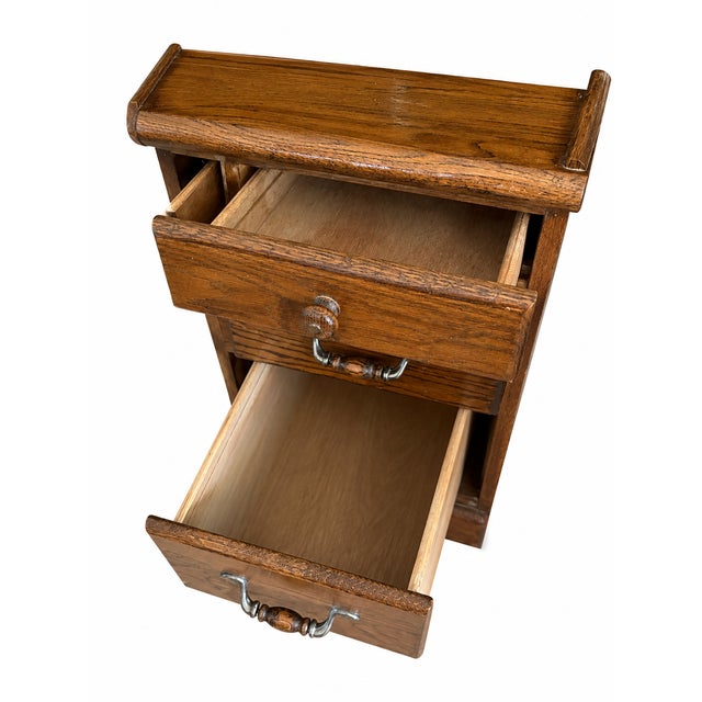Traditional Vintage 1980s Traditional Oak Roll-Top Executive Desk For Sale - Image 3 of 6